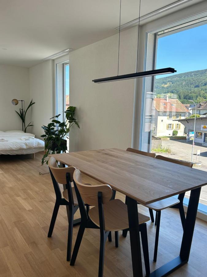 Balsthal The R Apartment Passwang, Klima, Neu, Balkon, Parking מראה חיצוני תמונה